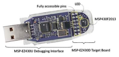 Texas Instruments’ self-powered MSP-EZ430D/U